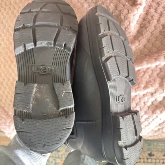 UGG Black Winter Rain Boots - Picture 4 of 4
